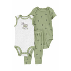Carter's Layette Erkek Bebek 3’lü Set