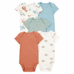 Carter's Layette Erkek Bebek Kısa Kollu 5'li Body
