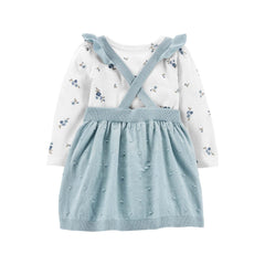 Carter's Layette Kız Bebek 2’li Elbise Set