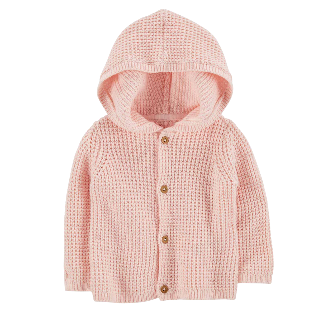Carter's Layette Kız Bebek Düğmeli Hırka Pembe