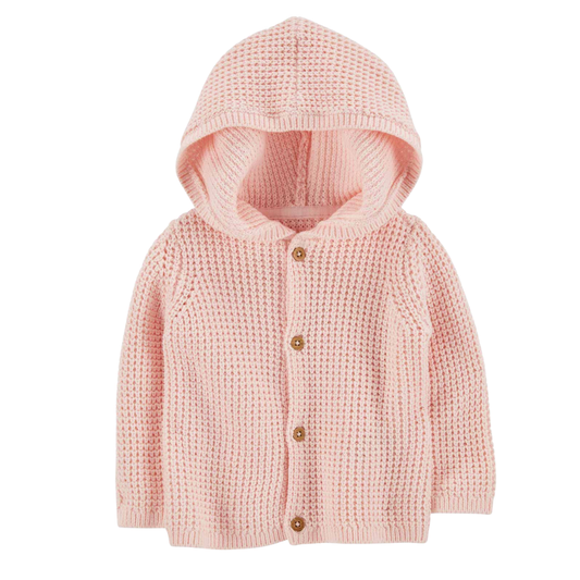 Carter's Layette Kız Bebek Düğmeli Hırka Pembe