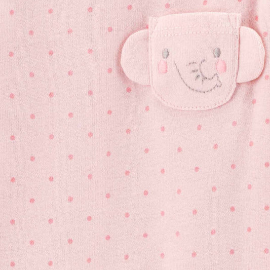 Carter's Layette Kız Bebek Uzun Kollu 4'lü Body