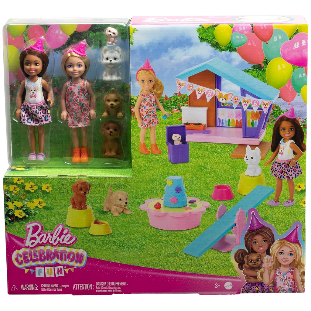 Barbie Chelsea Köpekçiğin Doğum Günü Oyun Seti HJY88