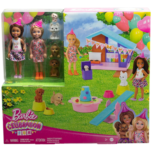 Barbie Chelsea Köpekçiğin Doğum Günü Oyun Seti HJY88