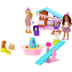 Barbie Chelsea Köpekçiğin Doğum Günü Oyun Seti HJY88