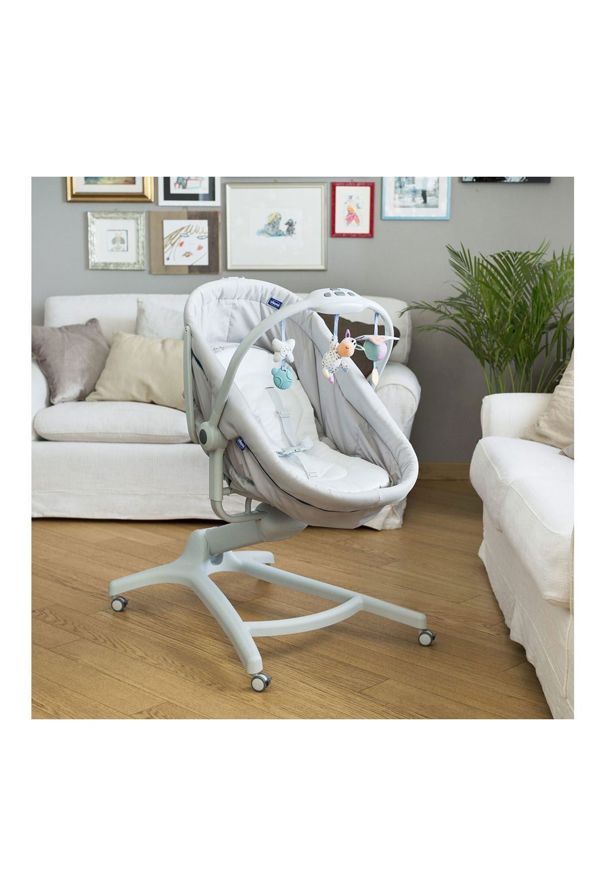 Chicco Baby Hug 4 in 1 Grey Relux