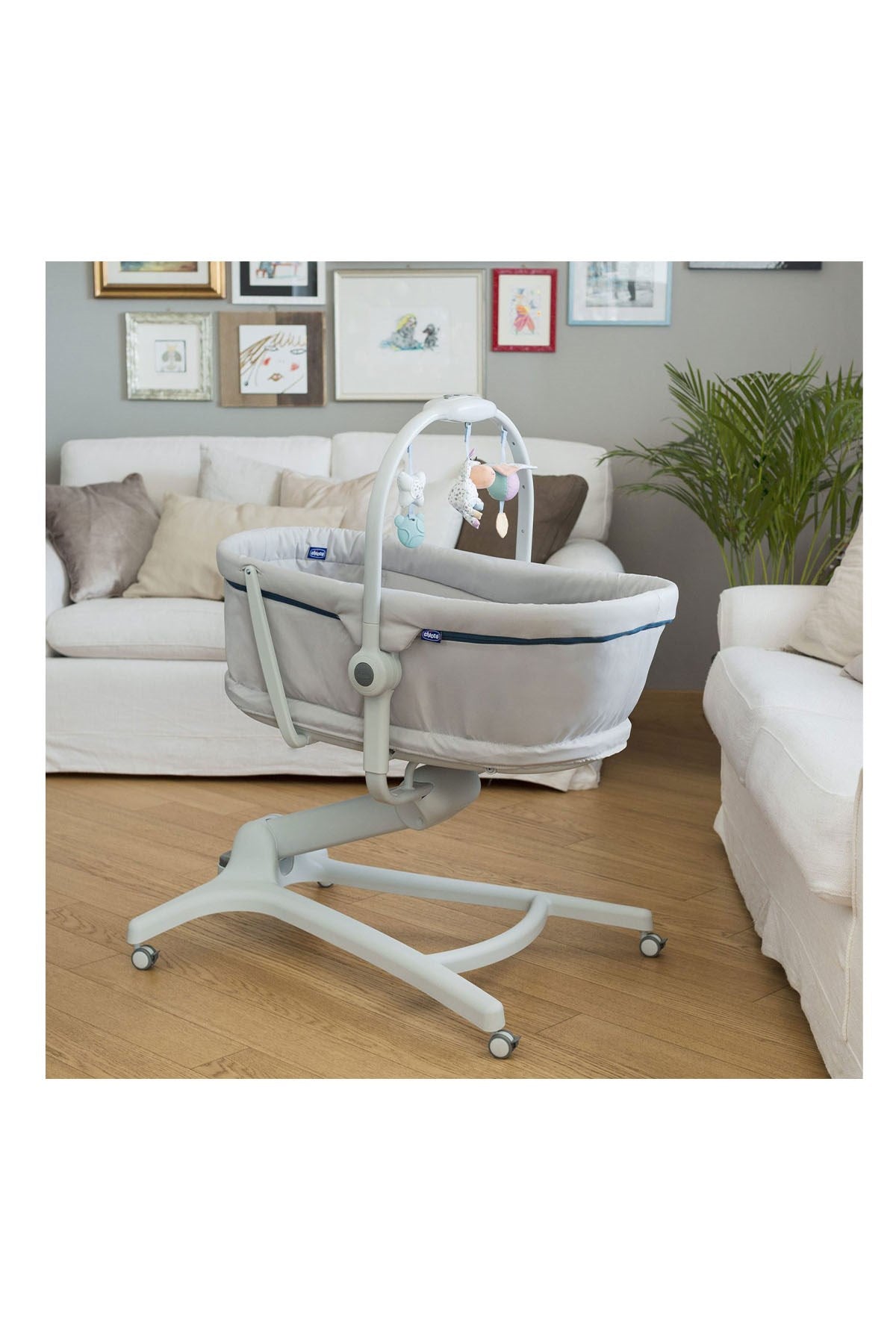 Chicco Baby Hug 4 in 1 Grey Relux