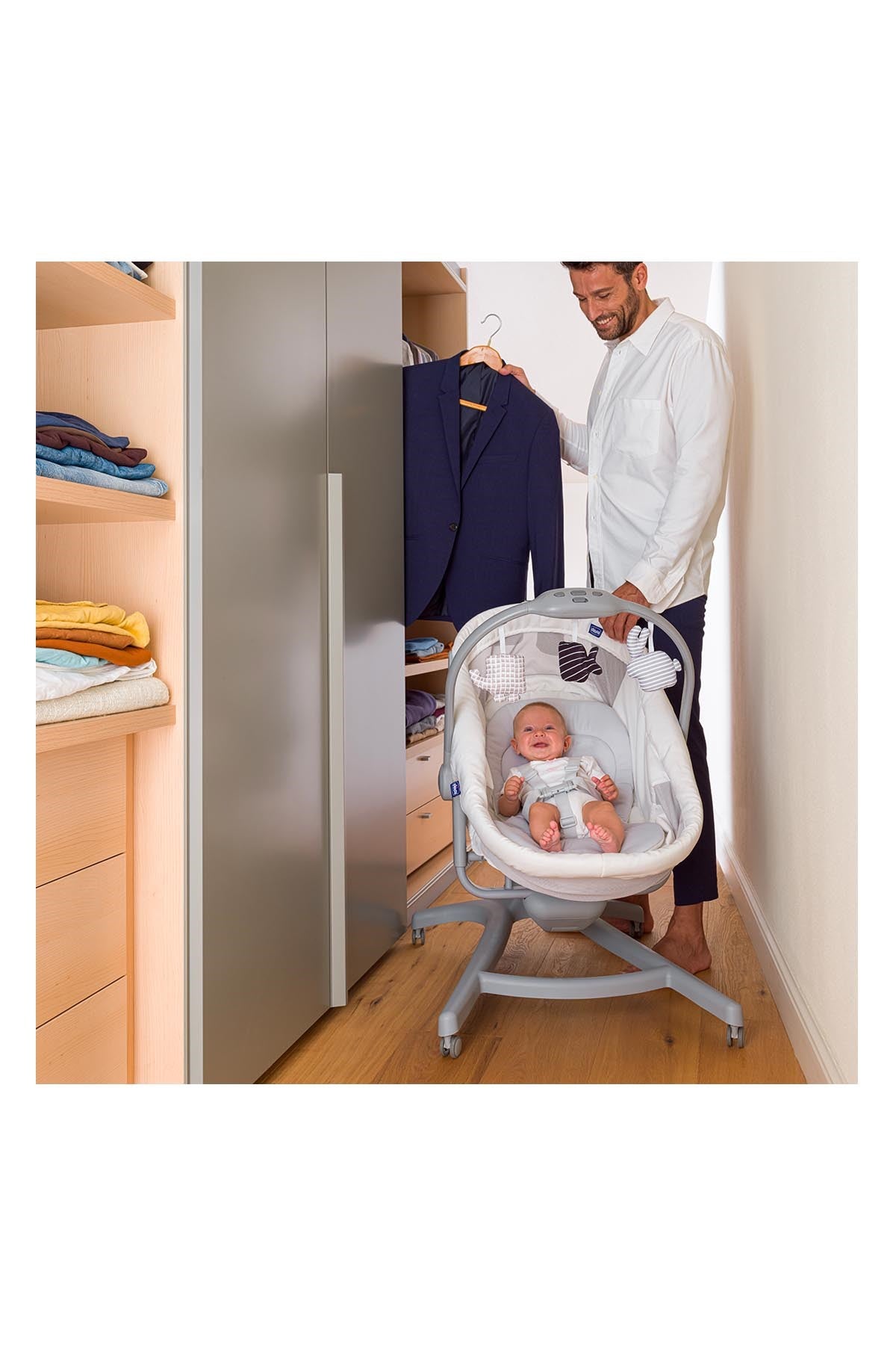 Chicco Baby Hug Air - 4 in 1 Stone