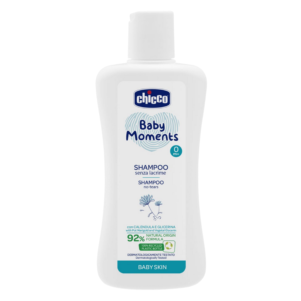 Chicco Baby Moments Doğal Saç ve Vücut Şampuanı 200ml
