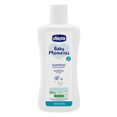 Chicco Baby Moments Doğal Saç ve Vücut Şampuanı 200ml