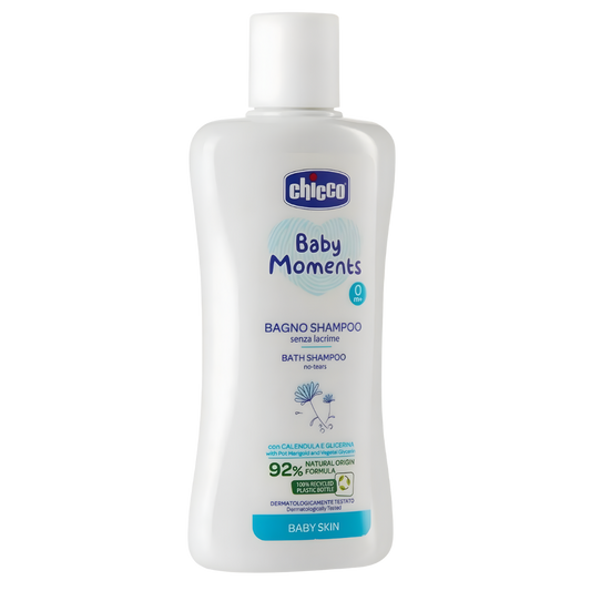 Chicco Baby Moments Doğal Saç ve Vücut Şampuanı 200ml