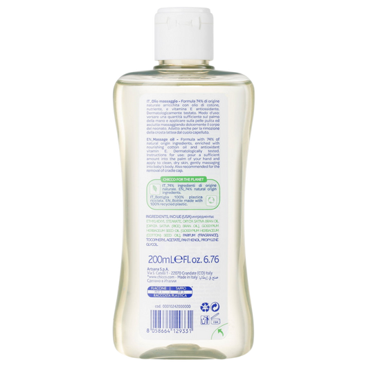 Chicco Baby Moments Masaj Yağı 200ml