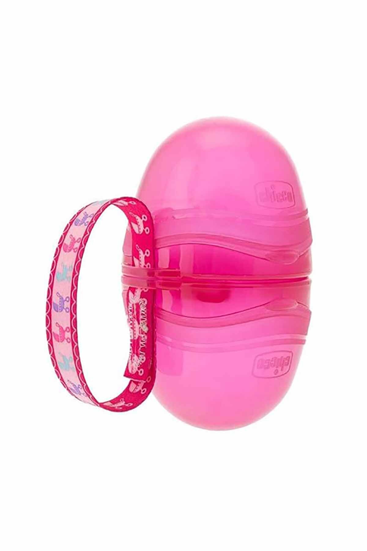 Chicco Double Soother Holder Pink