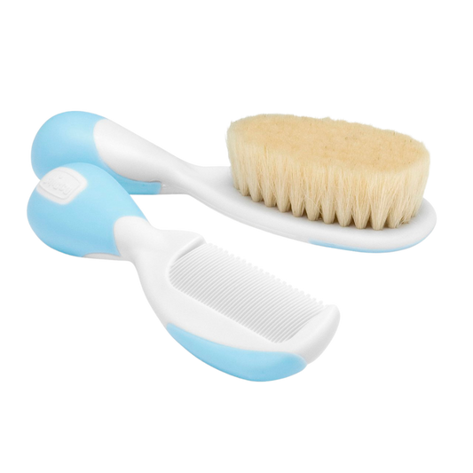 Chicco Fırça ve Tarak Seti Mavi 0ay+