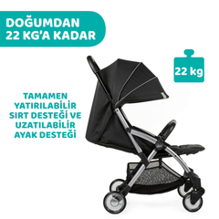 Chicco Goody Plus Bebek Arabası Graphite