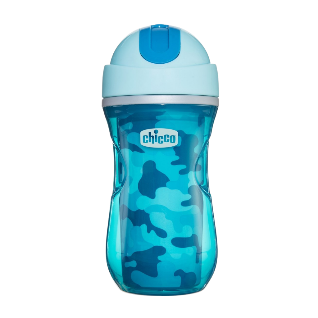 Chicco Isı Yalıtım Spor Bardak Pipetli Erkek - Welcome Baby