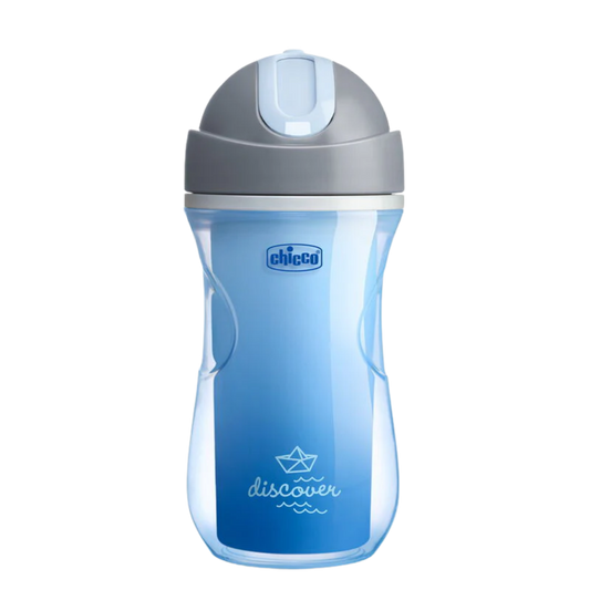 Chicco Isı Yalıtım Spor Bardak Pipetli Erkek - Welcome Baby