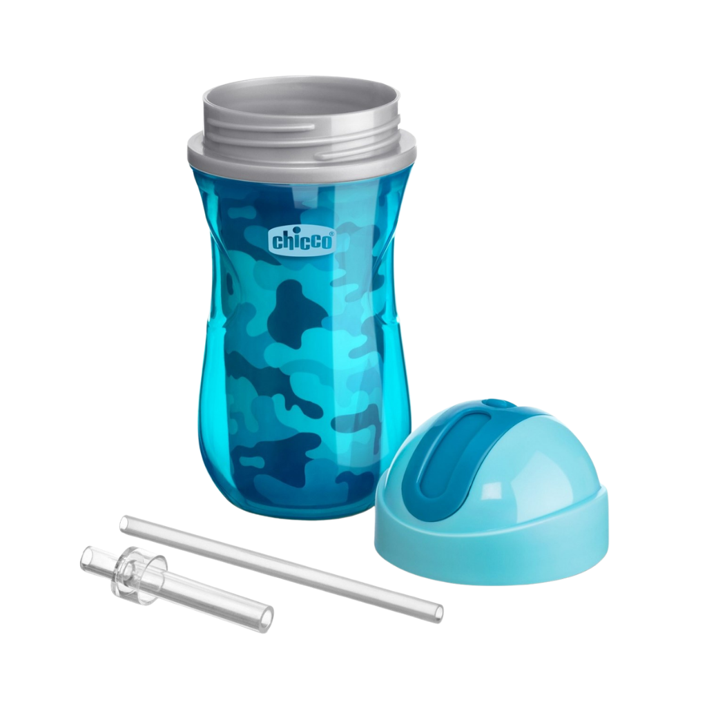 Chicco Isı Yalıtım Spor Bardak Pipetli Erkek - Welcome Baby