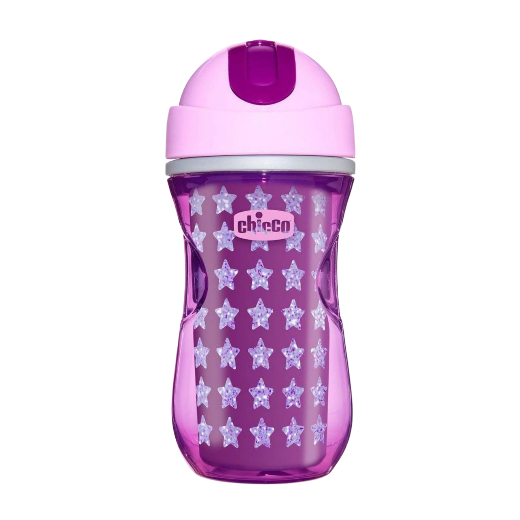 Chicco Isı Yalıtımlı Spor Bardak Pipetli Kız