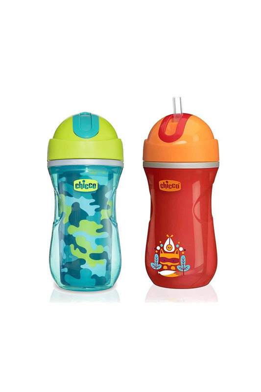 Chicco Isı Yalıtımlı Spor Pipetli Bardak 14m+