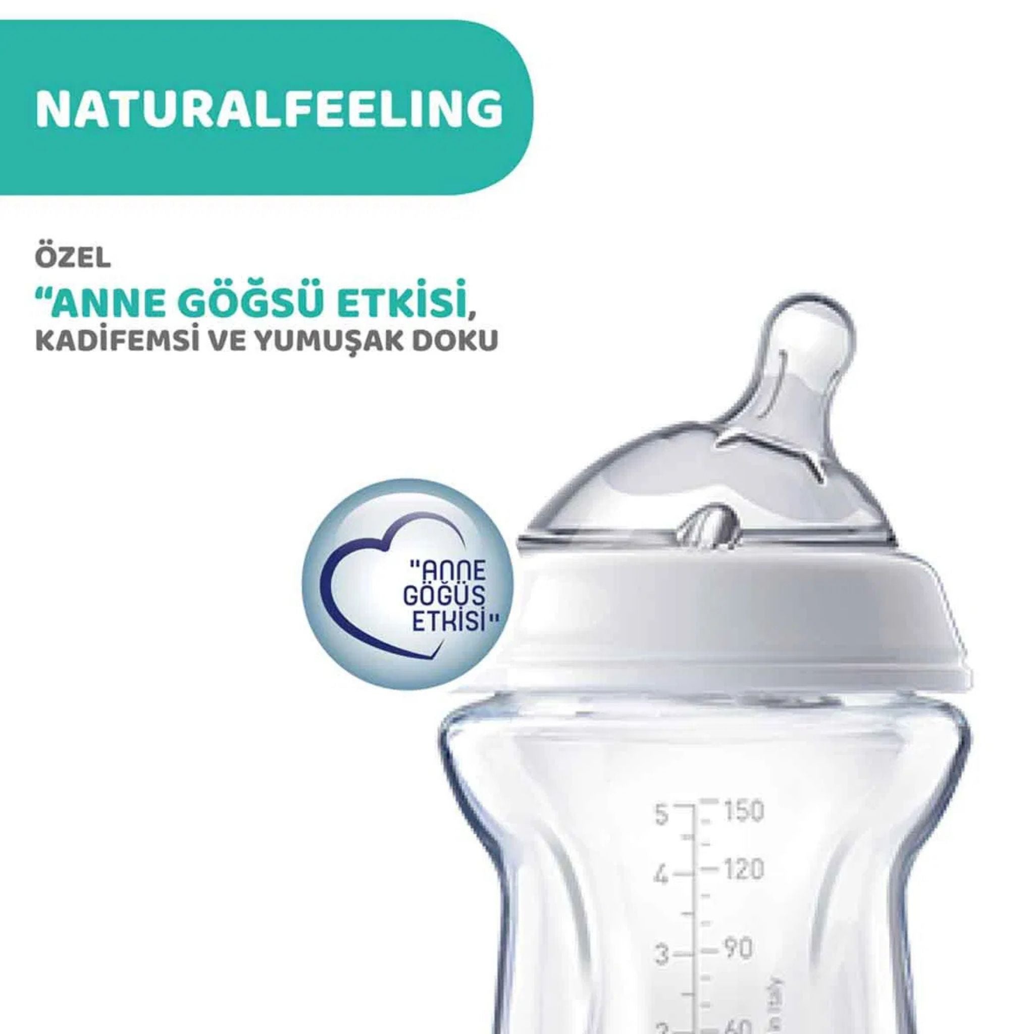 Chicco Natural Feeling 0Ay+ 150ml Biberon