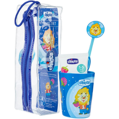 Chicco New Oral Diş Fırçası Seti 36+ Ay Mavi