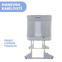 Chicco Next2Me Forever Anne Yanı Beşik Cot Rice