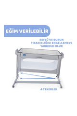 Chicco Next2me Magic Anne Yanı- Gri