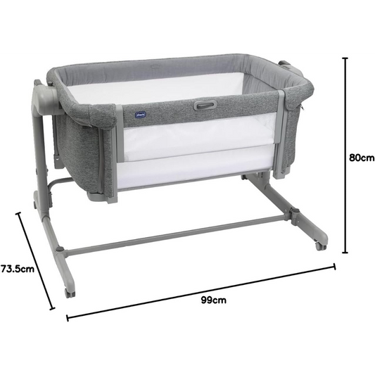 Chicco Next2me Magic Evo Dark Grey