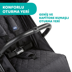 Chicco Trolley Me Bebek Arabası Light Grey
