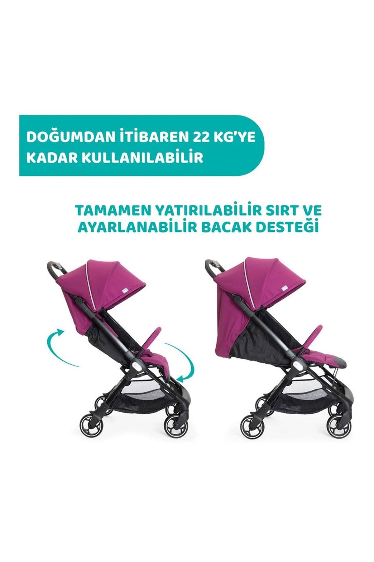 Chicco We Bebek Arabasi Black