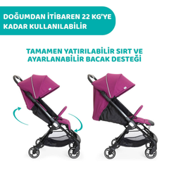 Chicco We Bebek Arabası Cool Grey