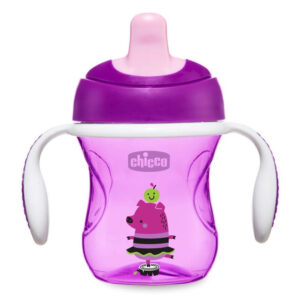 Chicco Yarı Yumuşak Uçlu Bardak 6 Ay+ Kız