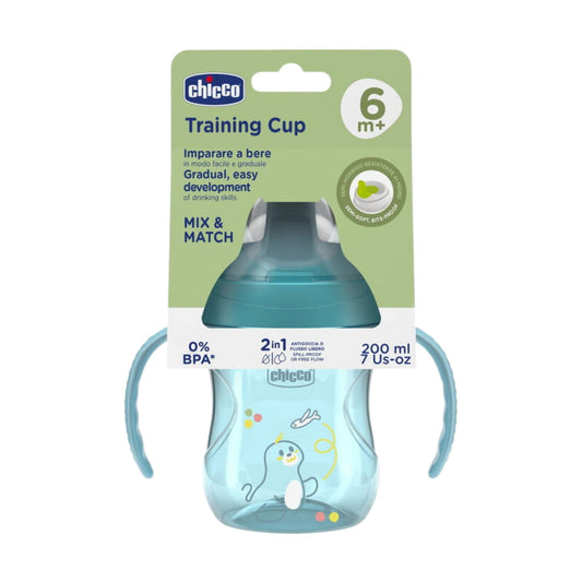 Chicco Yarı Yumuşak Uçlu Bardak Erkek Mavi 