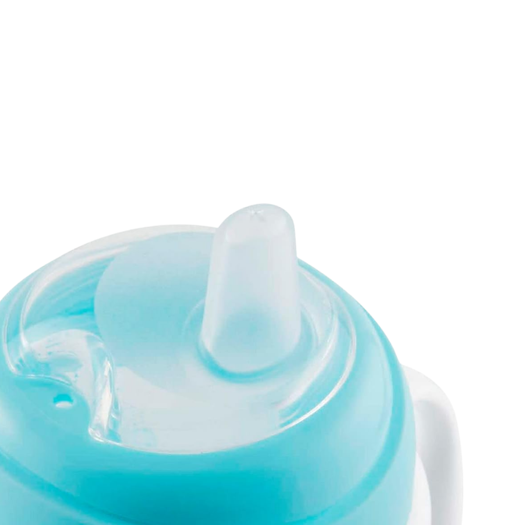 Chicco Yumuşak Uçlu Geçiş Bardağı 4 Ay+ Erkek - Welcome Baby