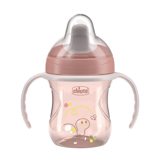 Chicco Yumuşak Uçlu Geçiş Bardağı Kız Pembe 2