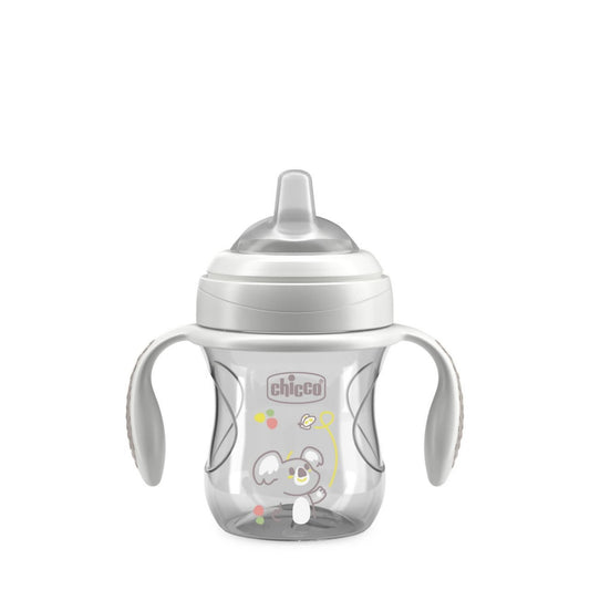 Chicco Yumuşak Uçlu Geçiş Bardağı Unisex Gri