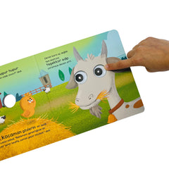 Sincap Kitap Civ Civ Ciki ve Sevimli Dostları Bu Kocaman Gözler Kimin?