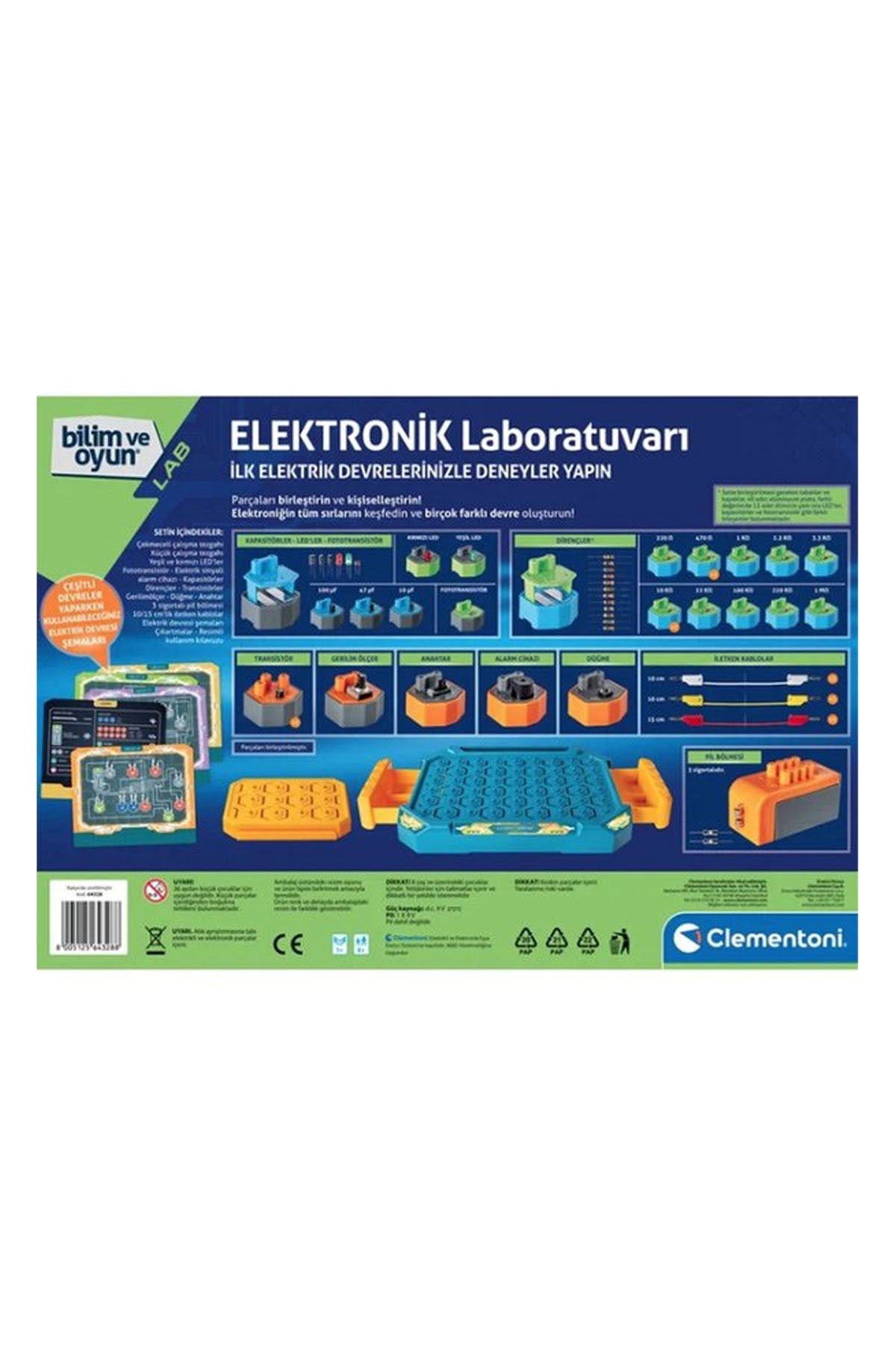 Clementoni Bilim Ve Oyun - Elektronik Laboratuvarı