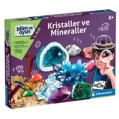 Clementoni Bilim ve Oyun Kristaller ve Mineraller