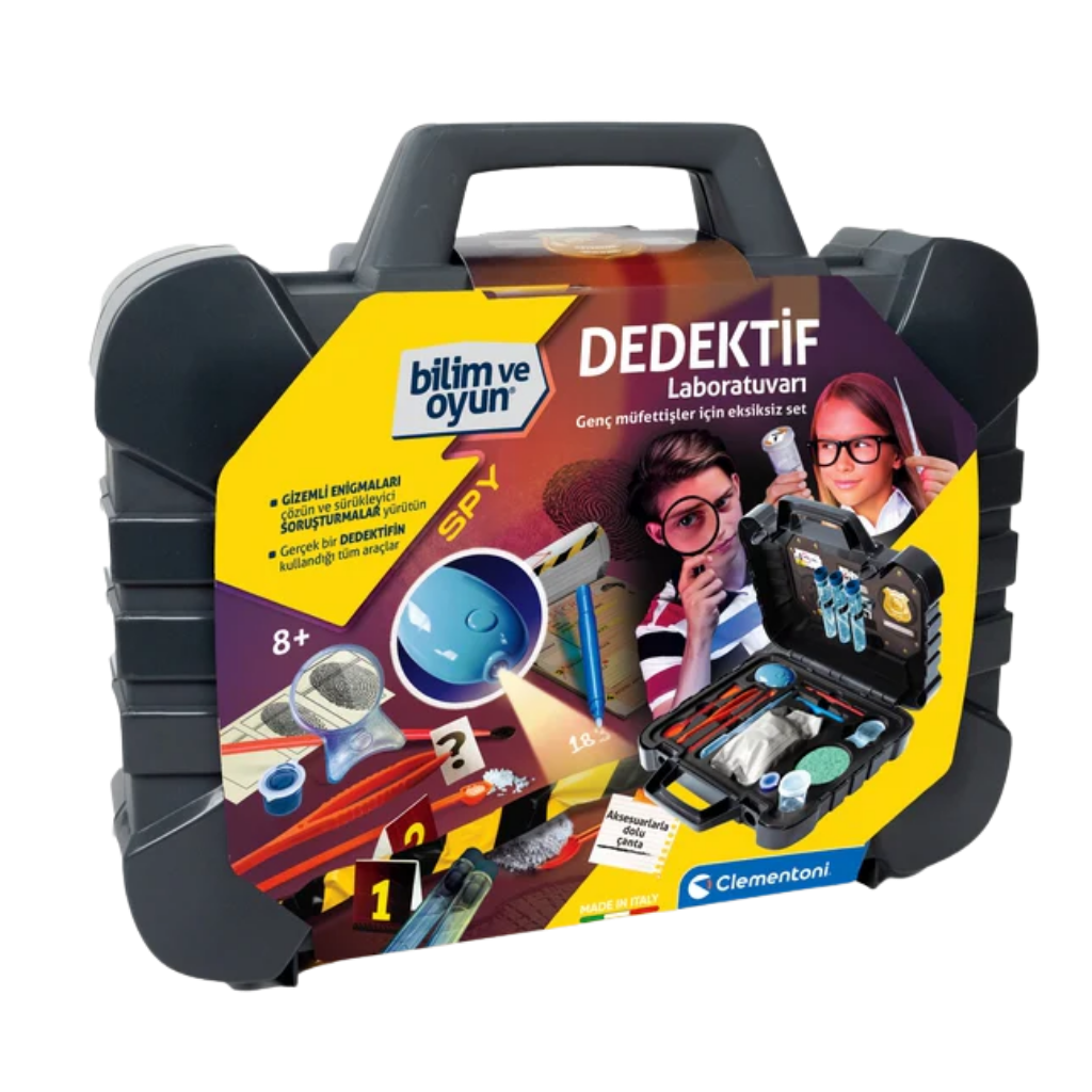 Clementoni Bilim Ve Oyun Dedektif Laboratuvarı