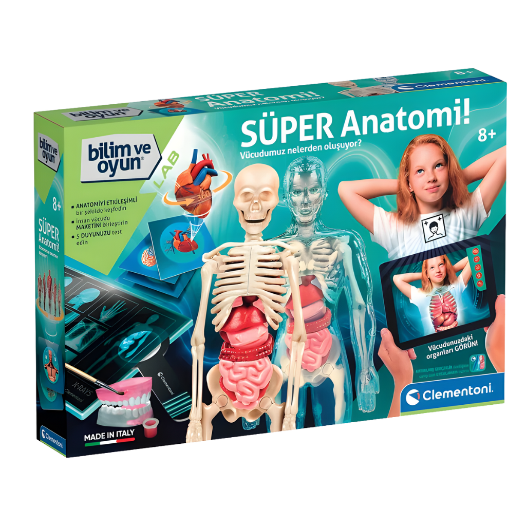 Clementoni Bilim ve Oyun Süper Anatomi