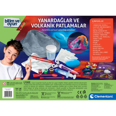 Clementoni Bilim ve Oyun Yanardağlar Ve Volkanik Patlamalar