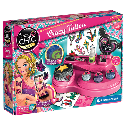 Clementoni Crazy Chic Çılgın Dövmeler