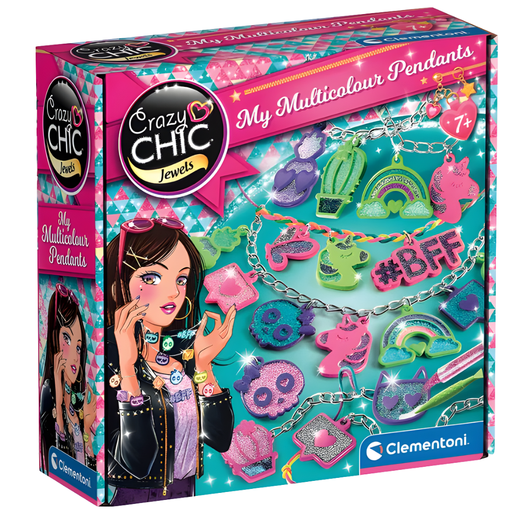 Clementoni Crazy Chic Renkli Kolyeler