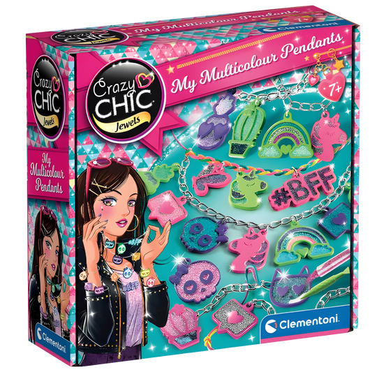 Clementoni Crazy Chic Renkli Kolyeler