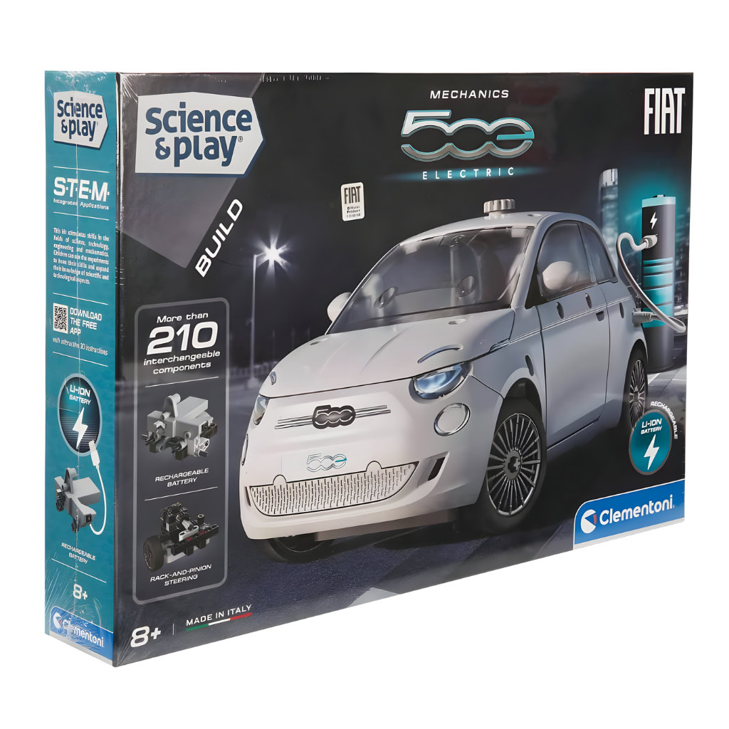 Clementoni Mekanik Laboratuvarı Fiat 500 Elektrik