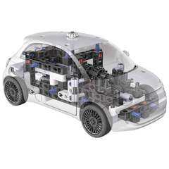 Clementoni Mekanik Laboratuvarı Fiat 500 Elektrik