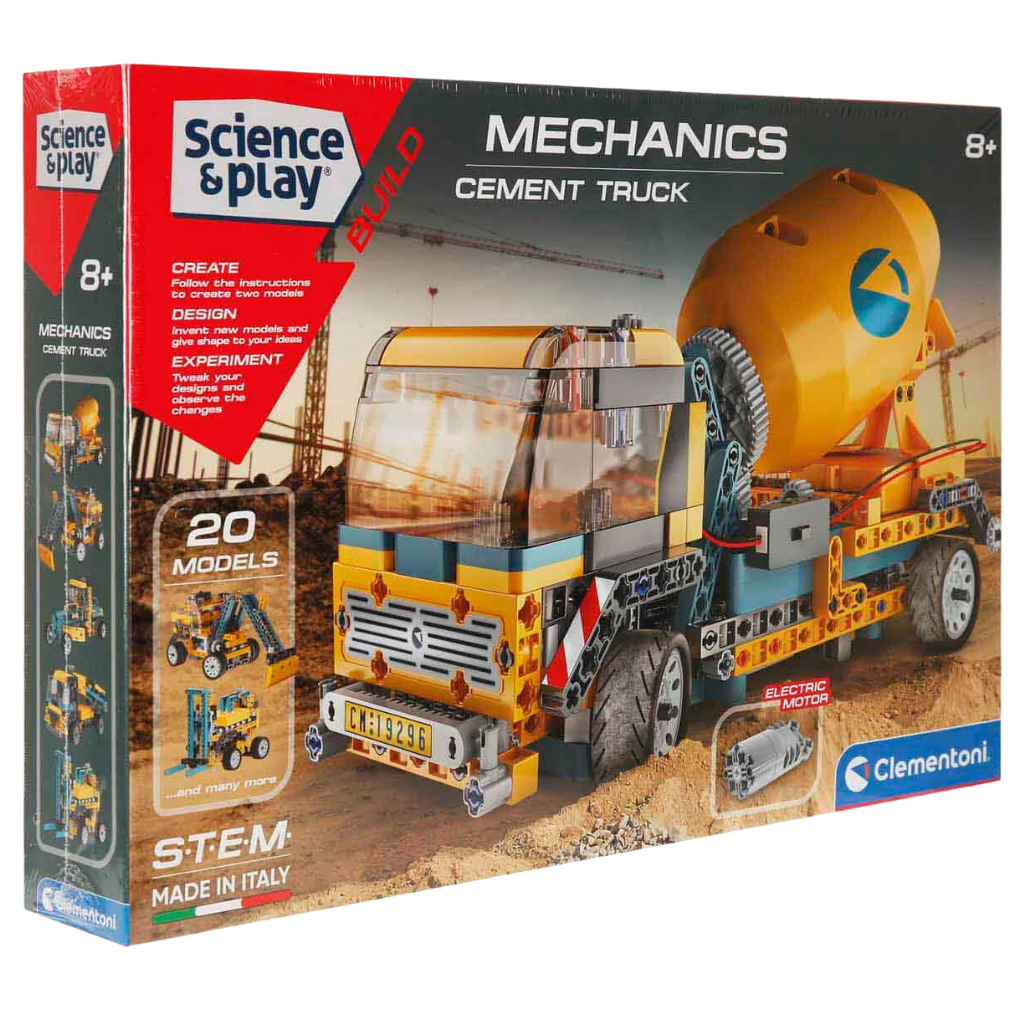Clementoni Mekanik Laboratuvarı İnşaat Kamyonu