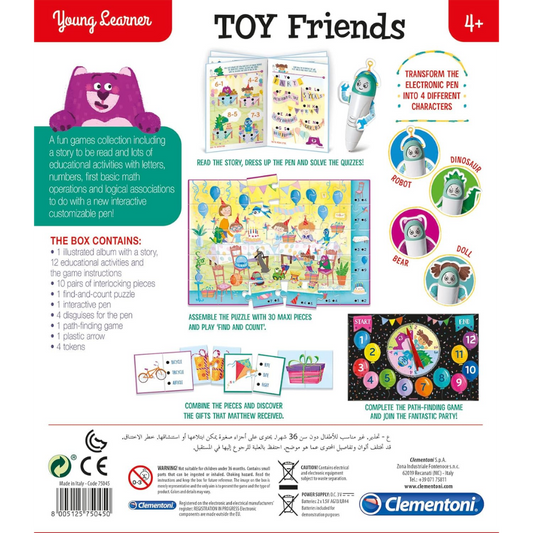 Clementoni Young Learner Oyuncak Arkadaşlar